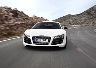 BILD-FROSSERI: Audi R8 V10 5,2 FSI quattro