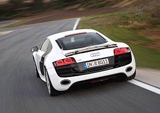 BILD-FROSSERI: Audi R8 V10 5,2 FSI quattro