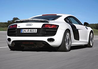 BILD-FROSSERI: Audi R8 V10 5,2 FSI quattro