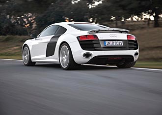 BILD-FROSSERI: Audi R8 V10 5,2 FSI quattro