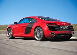 BILD-FROSSERI: Audi R8 V10 5,2 FSI quattro