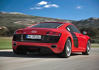 BILD-FROSSERI: Audi R8 V10 5,2 FSI quattro