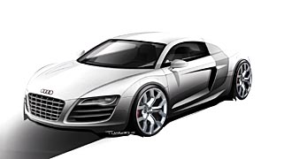 BILD-FROSSERI: Audi R8 V10 5,2 FSI quattro