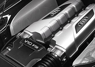 BILD-FROSSERI: Audi R8 V10 5,2 FSI quattro