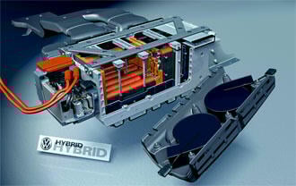 VW Touareg Hybrid drar under litern med V6:a