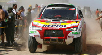 Mitsubishi lämnar Dakar-rallyt för alltid