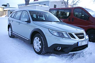 AVSLÖJAD: Saab 9-3X helt utan kamouflage!