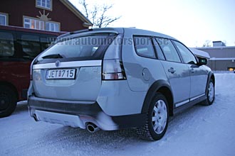 AVSLÖJAD: Saab 9-3X helt utan kamouflage!