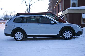 AVSLÖJAD: Saab 9-3X helt utan kamouflage!
