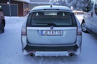 AVSLÖJAD: Saab 9-3X helt utan kamouflage!