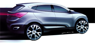 Nya ix35 ersätter Hyundai Tucson