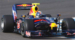 Red Bulls nya RB5 snabbast på Jerez