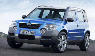 Skoda Yeti premiärvisas i Genève