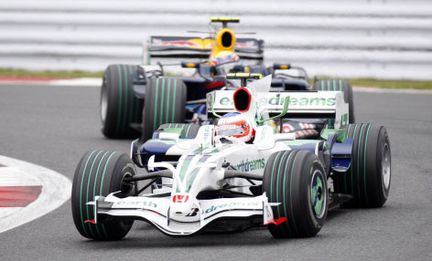 F1: Honda Racing och en manlig jungfru