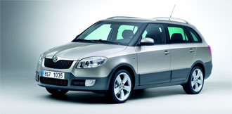 Skoda Fabia kommer i scoutkostym