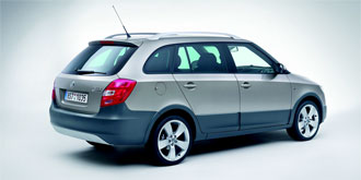 Skoda Fabia kommer i scoutkostym