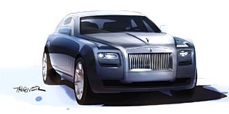 Rolls-Royce 200EX - experimentbil för Genève