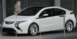 Här är hela Opel Ampera på bild