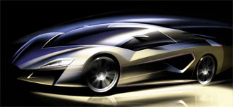 Giugiaro visar snabbaste hybriden