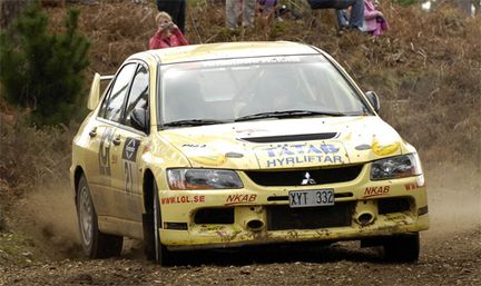 Klart för Mitsubishi Challenge samt bilder från England