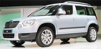 Skoda Yeti blev lite rundare