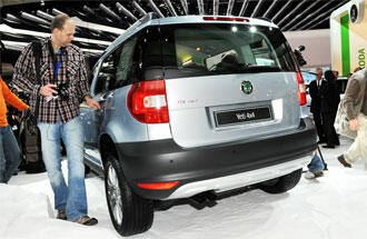 Skoda Yeti blev lite rundare