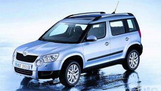 Skoda Yeti blev lite rundare