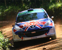 Kris Meeke segrade i IRC i Brasilien