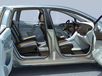 Avslöjande bilder på Opel Meriva