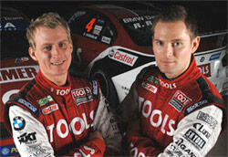 Göransson och Rudholm laddar upp med race i Tyskland