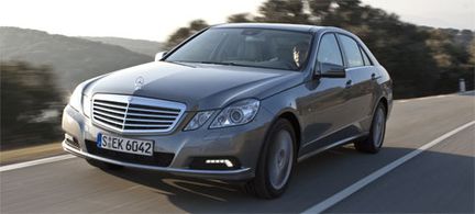Mercedes E-klass provkörd