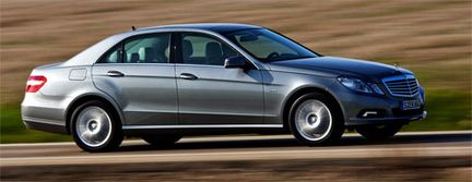 Mercedes E-klass provkörd