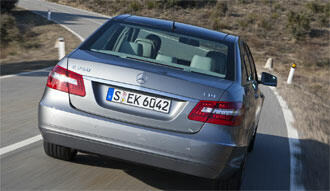 Mercedes E-klass provkörd