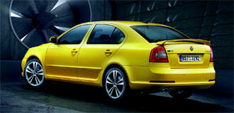 Octavia RS - nu med fräckare front