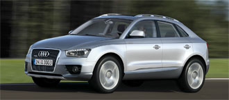 Audi Q3 ska byggas i Spanien