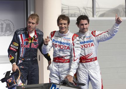 F1: Buttons tredje - av fyra