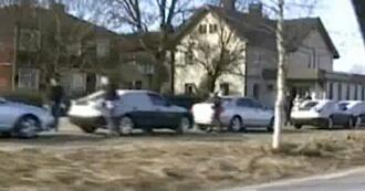 Nya Saab 9-5 fångad på film i Trollhättan