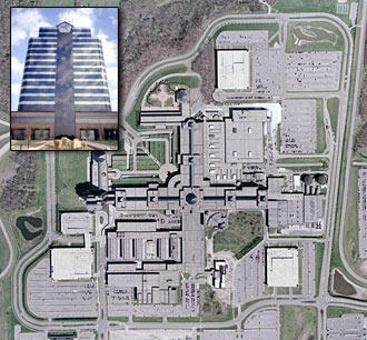 Chryslers HQ - byggt som köpcenter!