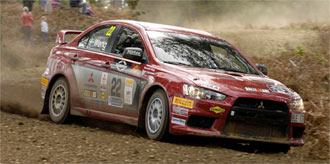 Hällbo och Nyman fightas i Mitsubishi Challenge