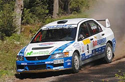 PG Andersson vann South Swedish Rally
