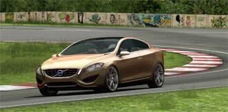 Tävla med Volvo - framför datorn