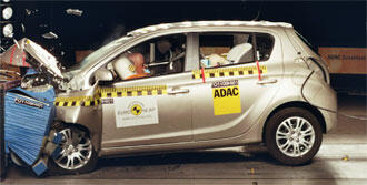 Euro NCAP: Tre småbilar fick toppbetyg