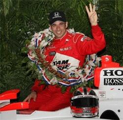 Castroneves närmar sig toppen