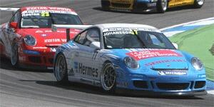 Jimmy Johansson startar från ruta 13 på Eurospeedway