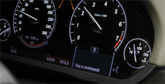 BMW-navigator förstår vad du säger