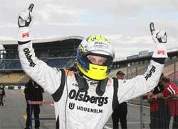 Marcus Ericsson fyra i British F3