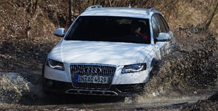 Audi A4 allroad: Imponerande