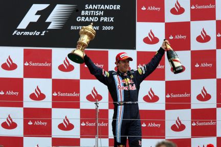 F1: Vettel vann på Silverstone