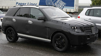 Mercedes ML - första bilden