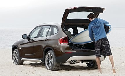 BMW X1: Officiella bilder och provkörning
